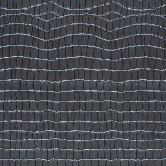 Photo of the fabric Membrane Tumble Metallic Aluminium swatch by Zepel. Use for Upholstery. Style of Animals And Birds, Leather And Vinyl