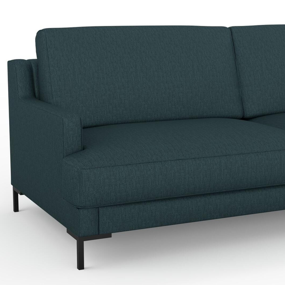 Photo of the fabric Pandanus Lagoon swatch by Mokum. Use for Upholstery. Style of Plain, Taffeta