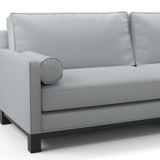 Photo of the fabric Urban Zinc swatch by James Dunlop. Use for Curtains, Upholstery, Accessory. Style of Plain, Texture