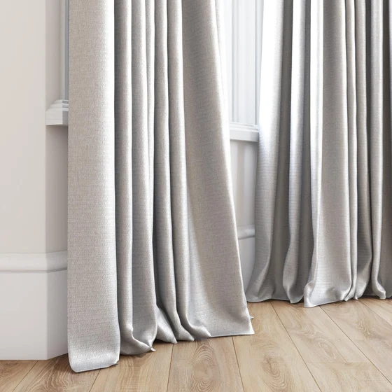 Photo of the fabric Kennedy II Blackout Parchment swatch by James Dunlop. Use for Curtains. Style of Plain, Texture