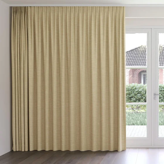 Photo of the fabric Chatham Grass swatch by James Dunlop Essentials. Use for Curtains. Style of Plain, Texture