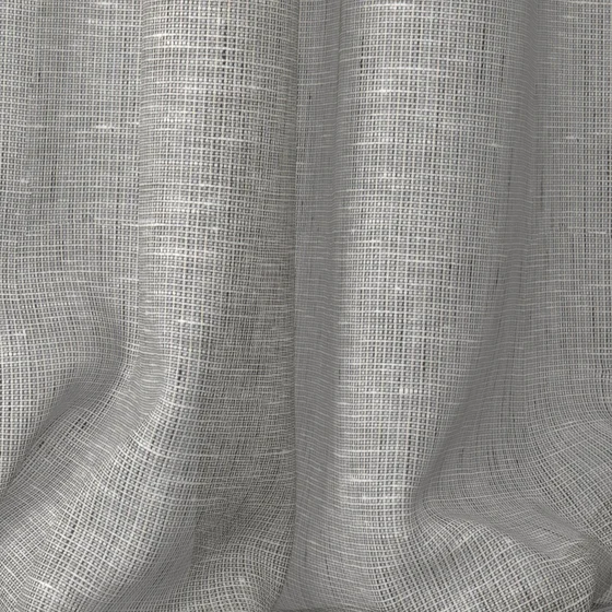Photo of the fabric Enso Monochrome swatch by Mokum. Use for Sheer Curtains. Style of Plain, Sheer
