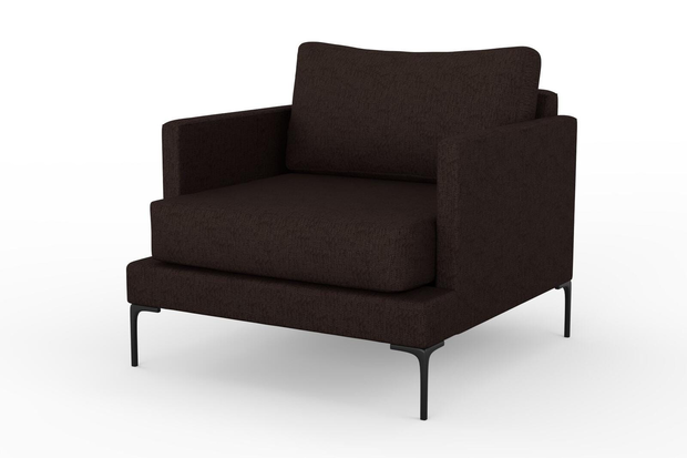 Photo of the fabric Pandanus Blackberry swatch by Mokum. Use for Upholstery. Style of Plain, Taffeta