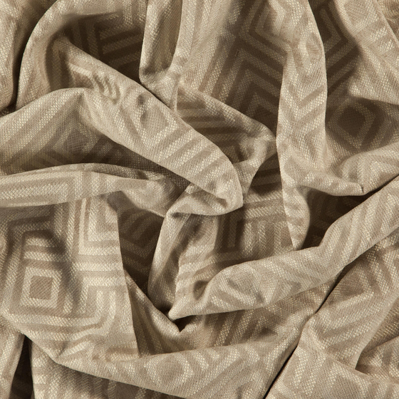 Photo of the fabric Lucie Angora swatch by Zepel FibreGuard. Use for Curtains, Upholstery, Accessory, Top of Bed. Style of Geometric, Jacquard