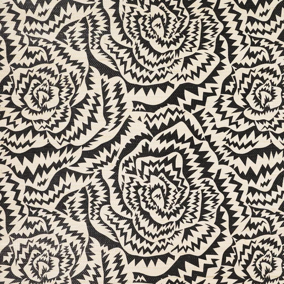 Photo of the fabric Jagged Roses Wk821 01 swatch by Kirkby Design. Use for Wall Covering