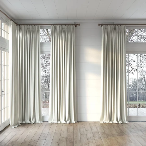 Photo of the fabric Sleek Papyrus swatch by James Dunlop. Use for Curtains, Accessory, Top of Bed. Style of Plain, Taffeta