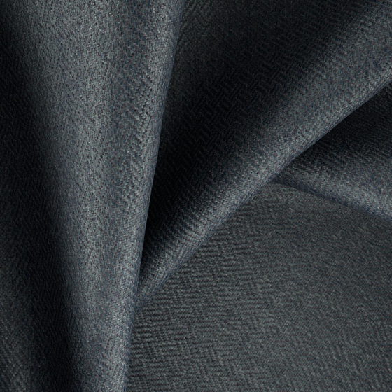 Photo of the fabric Nocturnal Raven swatch by Zepel. Use for Curtains, Accessory. Style of Blackout, Plain