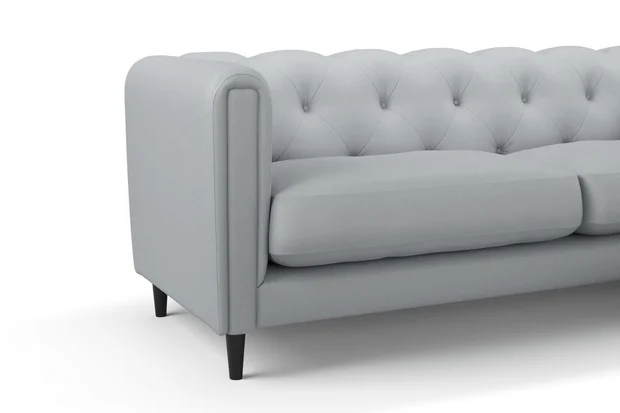 Photo of the fabric Urban Zinc swatch by James Dunlop. Use for Curtains, Upholstery, Accessory. Style of Plain, Texture