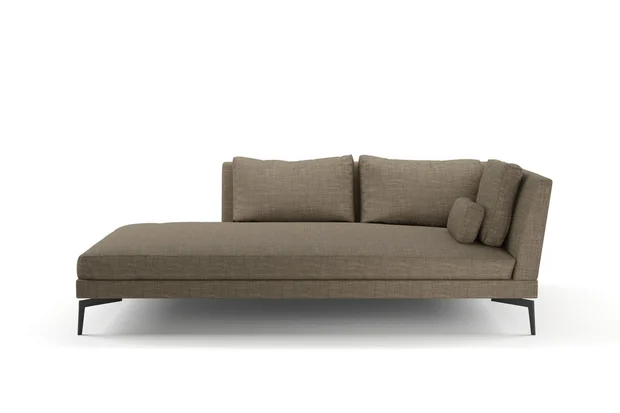 Photo of the fabric Ficus Taupe swatch by Mokum. Use for Upholstery, Accessory. Style of Plain, Texture