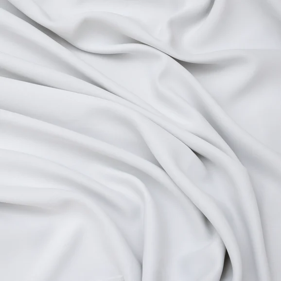 Photo of the fabric Comfortline Whitewash in situ by Linings. Use for Curtains. Style of Dim Out, Plain