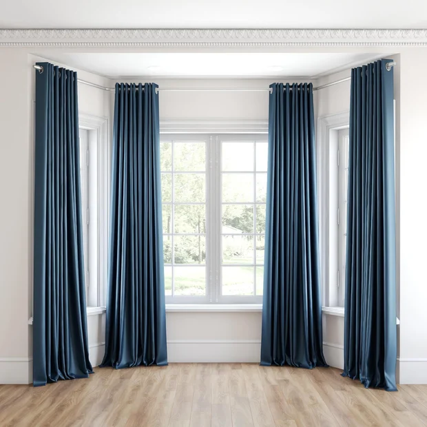 Photo of the fabric Stallion 2 UC Delft swatch by James Dunlop Essentials. Use for Curtains, Accessory. Style of Plain, Texture