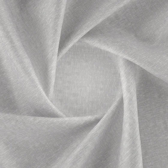 Photo of the fabric Descartes Stone swatch by Zepel. Use for Sheer Curtains. Style of Plain, Sheer