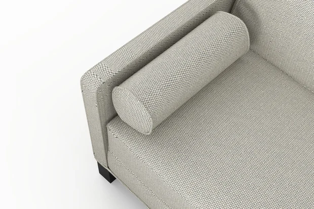 Photo of the fabric Alluvial River swatch by James Dunlop. Use for Upholstery, Accessory, Top of Bed. Style of Geometric, Texture