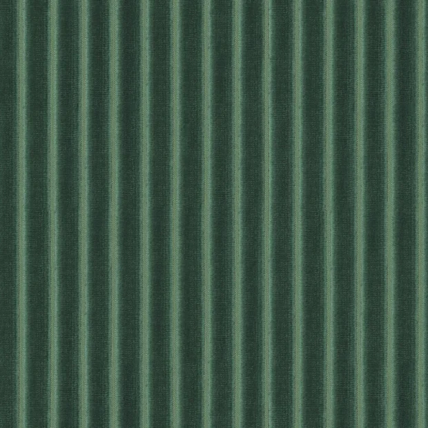 Photo of the fabric Embrace Ivy swatch by Zepel FibreGuard. Use for Curtains, Upholstery, Accessory, Top of Bed. Style of Stripe, Velvet