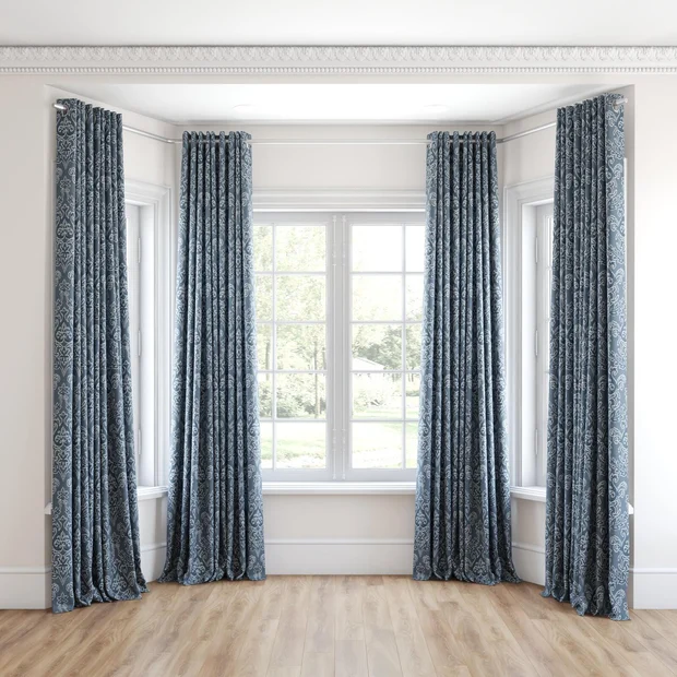Photo of the fabric Notting Hill Fountain swatch by James Dunlop. Use for Curtains, Accessory. Style of Traditional