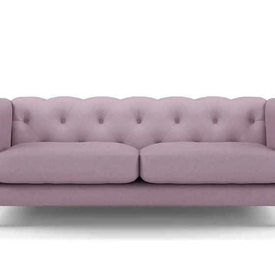 Photo of the fabric Braveheart Hyacinth swatch by James Dunlop FibreGuard. Use for Upholstery, Accessory, Top of Bed. Style of Plain, Taffeta