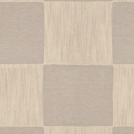 Photo of the fabric Quadrata Tussah swatch by Mokum. Use for Sheer Curtains. Style of Geometric, Sheer
