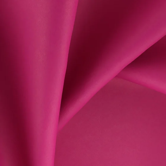 Photo of the fabric Ultra Dim Magenta swatch by Zepel. Use for Curtains, Accessory. Style of Dim Out, Plain