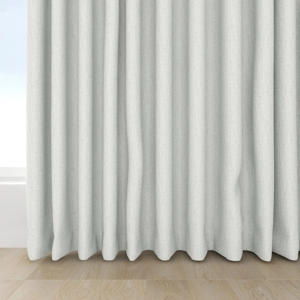 Photo of the fabric Ocean Sky swatch by Mokum. Use for Curtains. Style of Plain, Texture