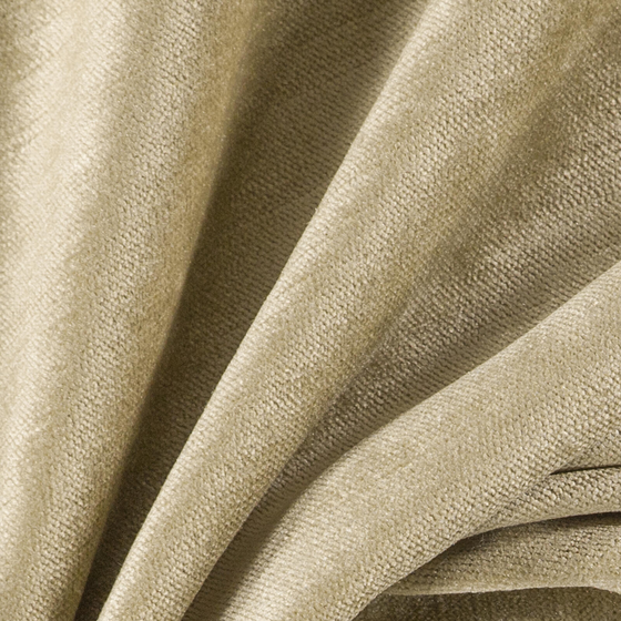 Photo of the fabric Monte Carlo Dune swatch by Zepel. Use for Curtains, Upholstery, Accessory, Top of Bed. Style of Plain, Velvet